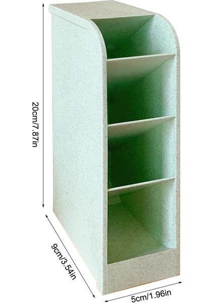 No.2 Tarzı 1 Adet Büyük Kapasiteli Masaüstü Organizatör Kalemlik Makyaj Saklama Kutusu Okul Ofis Kırtasiye Organizatör Plastik Depolama Organizatörleri (Yurt Dışından)