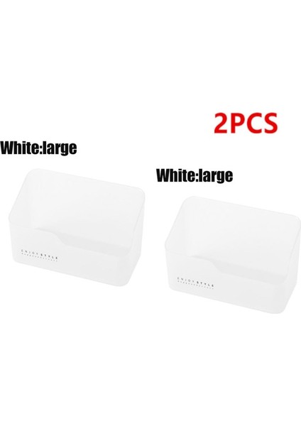 Çoklu Stil Plastic Makeup Bathroom Storage Box Cosmetic Organizer Desktop Make Up Jewelry Storage Case Sundries Table Container Organizer (Yurt Dışından)