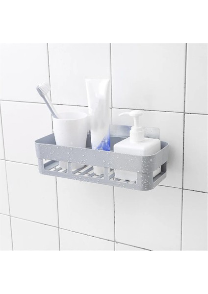 Beyaz Stil Duvar Rafı Duş Losyon Organizatör Güçlü Vantuz Duvara Monte Tutucu Mutfak Banyo Raf Yapıştırıcı Badkamer Depolama Rafı (Yurt Dışından) indirimleri