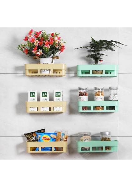 No.3 Tarzı Banyo Rafı Duvara Monte Basit Plastik Duş Odası Banyo Depolama Rafı Ev Mutfak Depolama Rafı Raf Rafları Dayanıklı (Yurt Dışından) fırsatları
