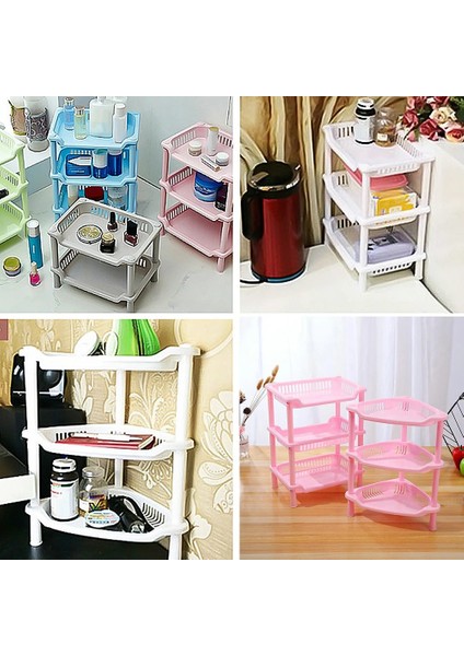 Yeşil Stil Kare 3 Katmanlı Kare Üçgen Köşe Banyo Depolama Rafı Tuvalet Tutacağı Organizatör (Yurt Dışından) indirimleri