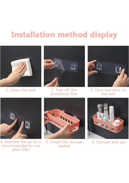 1-Beyaz Stil Banyo Raf Düzenleyici Tuvalet Yapıştırıcı Şampuan Jel Depolama Sepeti Dekorasyon Banyo Köşe Duş Rafı Aksesuarları (Yurt Dışından) modelleri
