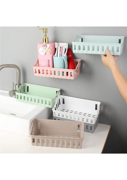 No.11 Stili Çok Işlevli Banyo Depolama Emme Tutucu Raf Sünger Drenaj Raf Mutfak Organizatör Lavabo Mutfak Aksesuarları Banyo Sepetleri (Yurt Dışından) fırsatları