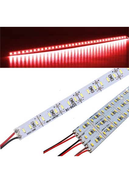 12 Volt Çubuk Bar LED Alüminyum 4014 Smd 144 LED 1 Metre 10 Adet