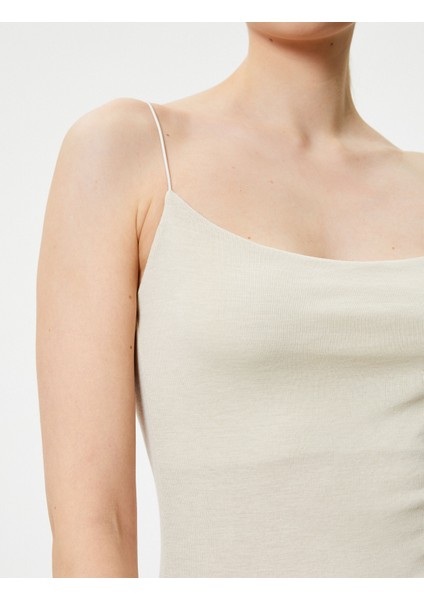 Ince Askılı Atlet Viskoz Kumaş Karışımlı indirimleri