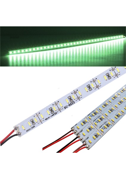 12 Volt Çubuk Bar LED Alüminyum 4014 Smd 144 LED 1 Metre 10 Adet