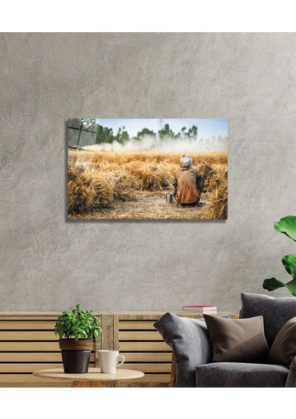 Buğday Cam Tablo 36 x 23-Mıyrem