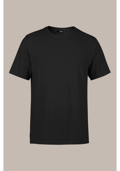 Erkek Çok Renkli T- Shirt Regular Fit Rahat Kesim Bisiklet Yaka 3'lü Basic Tişört Paketi modelleri