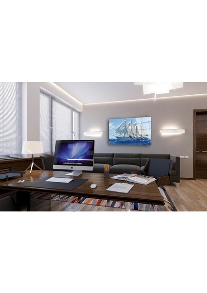 Gemi Cam Tablo 36 x 23-Mıyrem modelleri