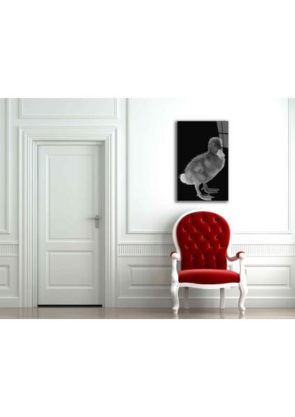 Ördek Hayvan Cam Tablo 36 x 23-Mıyrem fiyatları
