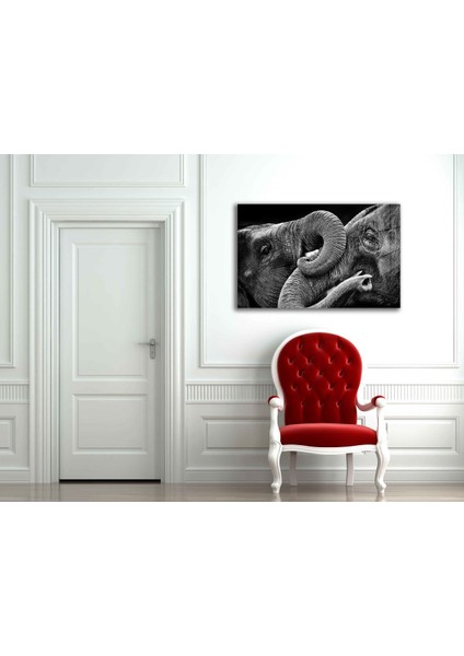 Fil Hayvan Cam Tablo 36 x 23-Mıyrem fiyatları