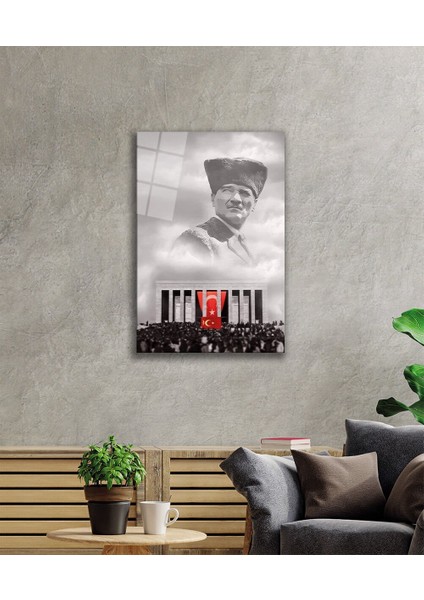 Atatürk Cam Tablo 36 x 23-Mıyrem fiyatları