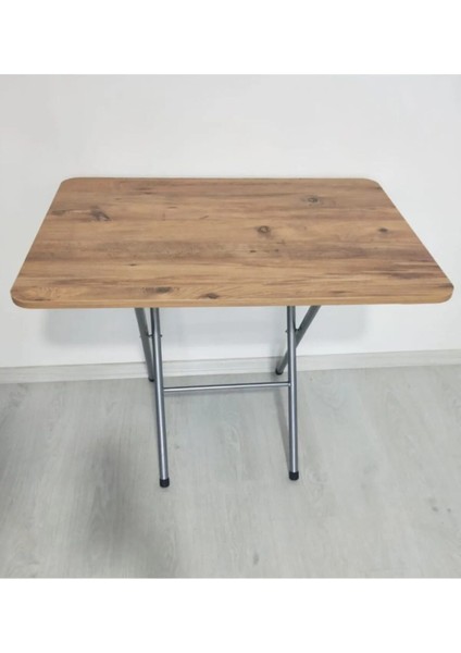 Katlanabilir Atlantik Çam Desenli Mutfak Masası 60X90 Yemek Masası Balkon Masası fiyatları