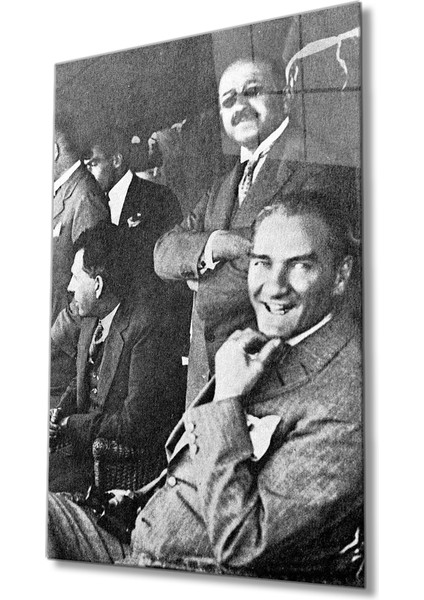 Atatürk Cam Tablo 36 x 23-Mıyrem
