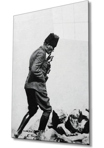 Atatürk Cam Tablo 36 x 23-Mıyrem