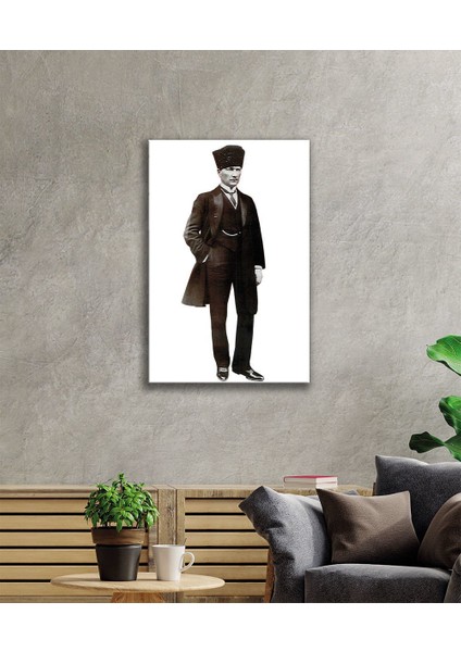 Atatürk Cam Tablo 36 x 23-Mıyrem