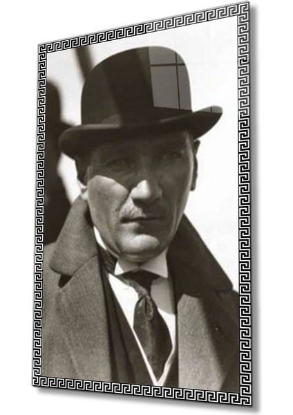 Atatürk Cam Tablo 36 x 23-Mıyrem