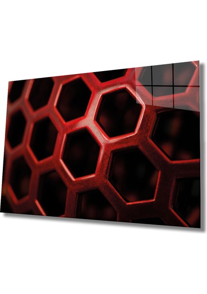 Geometrik Mimari Cam Tablo 36 x 23-Mıyrem
