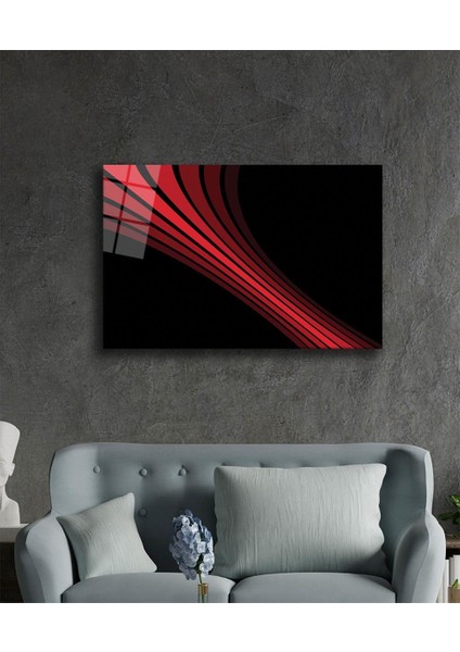 Geometrik Mimari Cam Tablo 36 x 23-Mıyrem