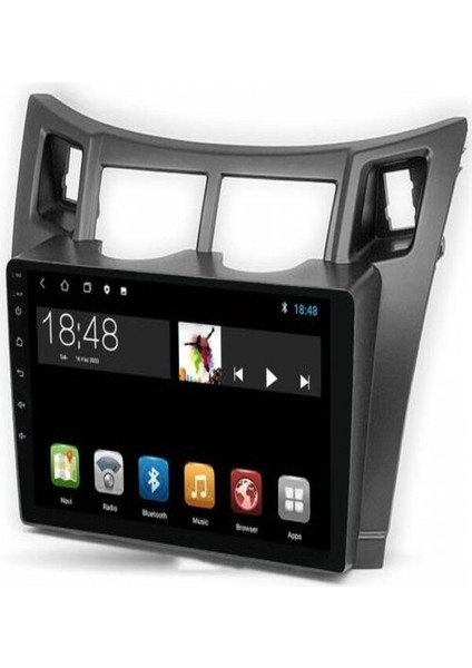 Toyota Yaris 2005-2009 Android 4gb Ram 64GB Rom 8 Çekirdek Carplay Multimedya