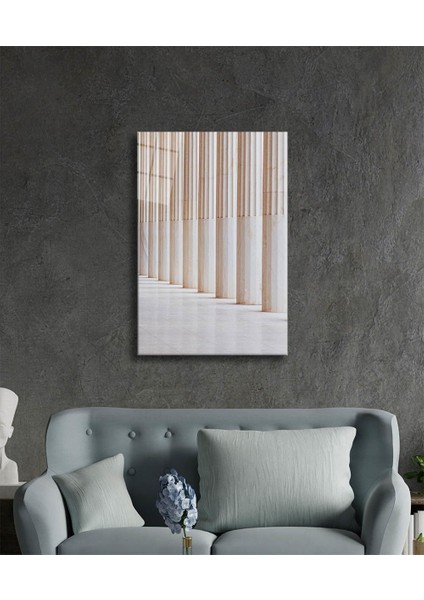 Geometrik Mimari Cam Tablo 36 x 23-Mıyrem fiyatları