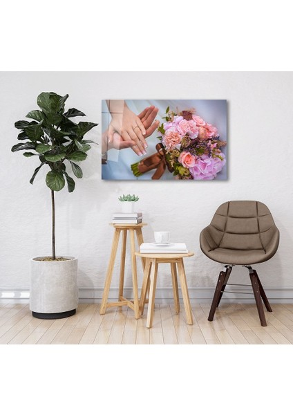 Çiçekler Ve Eller Cam Tablomıyrem36 x 23-Mıyrem fiyatları