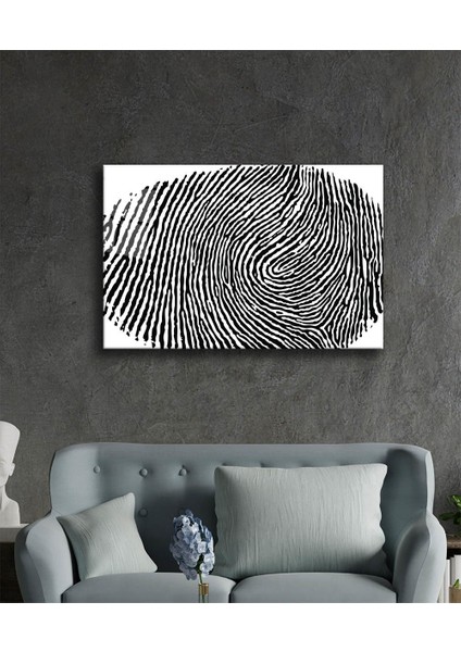 Illüstrasyon Parmak Izi Cam Tablomıyrem36 x 23-Mıyrem fiyatları