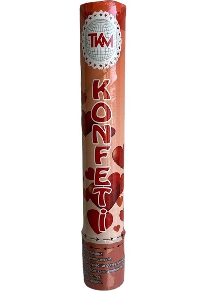 Konfeti 30 cm Kalp Tkm