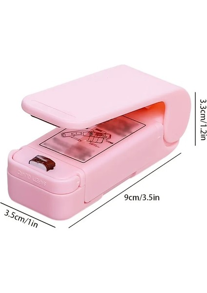 1 Adet Taşınabilir Çanta Isıyla Yapıştırma Plastik Paket Depolama Klipsi Mini Yapıştırma Makinesi Kullanışlı Etiket Mühür Pil Olmadan (Yurt Dışından)