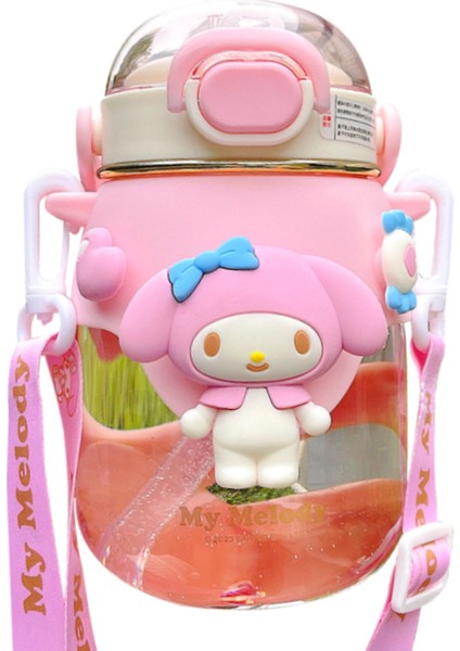 Sevimli Kızlar Yüksek Değerli Plastik Bardak Diyagonal Çocuk Su Şişesi (Yurt Dışından) fiyatları