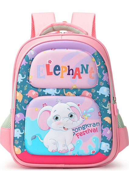 Sevimli Karikatür Büyük Kapasiteli Aşınmaya Dayanıklı Okul Çantası (Yurt Dışından)