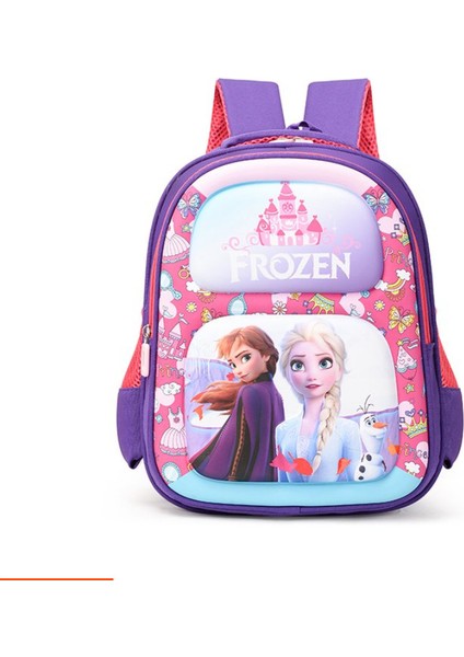 Sevimli Karikatür Büyük Kapasiteli Aşınmaya Dayanıklı Okul Çantası (Yurt Dışından)