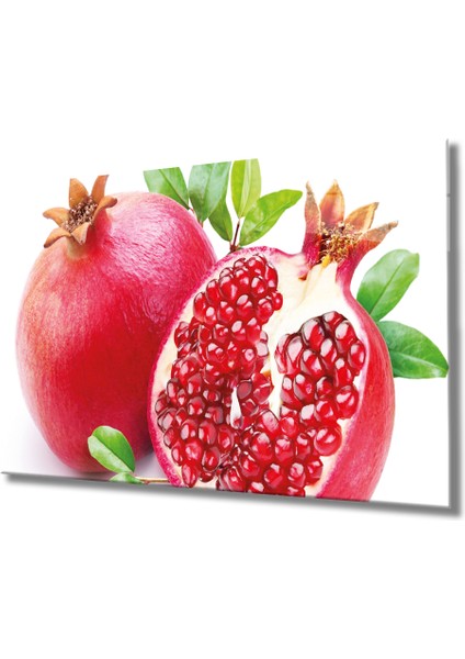 Nar Cam Tablo Pomegranate Art 36X23-MIYREM