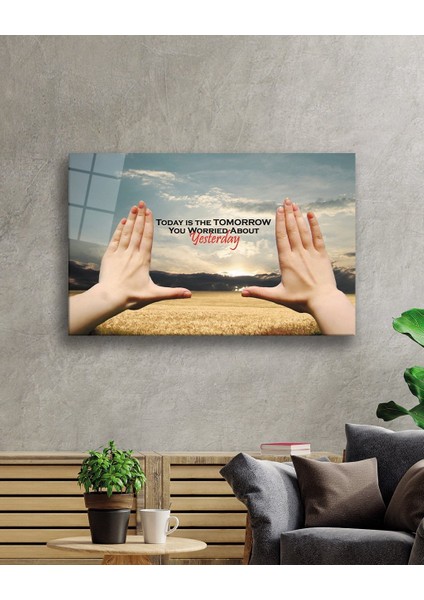 Gün Batımında Mesajlı Message Table At Sunset 36X23-MIYREM fiyatları