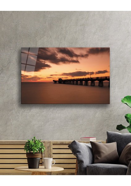 Gün Batımı Manzara Cam Tablomiyrem 36X23-MIYREM fiyatları