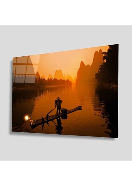 Gün Batımı Cam TABLOMIYREM36X23-MIYREM