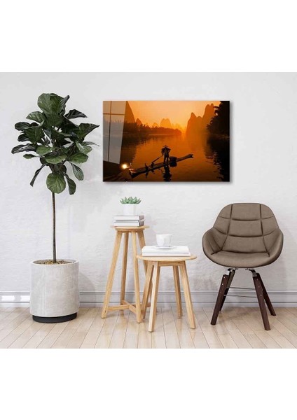 Gün Batımı Cam TABLOMIYREM36X23-MIYREM
