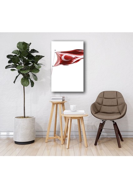 Türk Bayrağı Cam TABLOMIYREM36X23-MIYREM