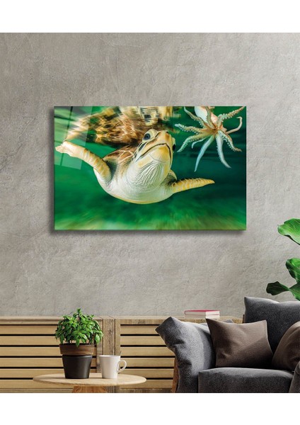 Sualtı Cam Tablo Marine Life 36X23-MIYREM fiyatları