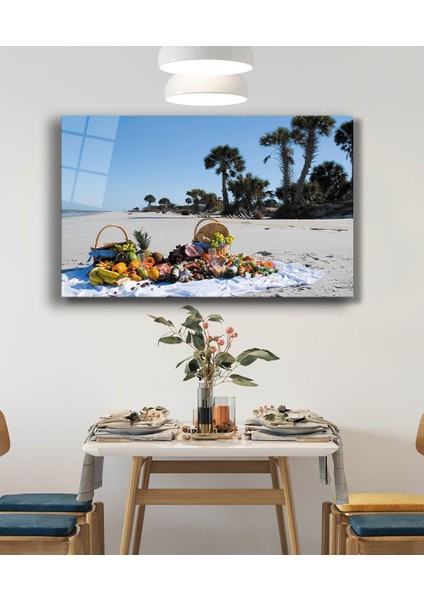 Sahil Meyveler Manzara Cam Tablomiyrem 36X23-MIYREM fiyatları