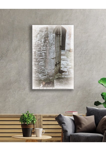 Eski Tahta Kapı Cam Tablomiyrem 36X23-MIYREM