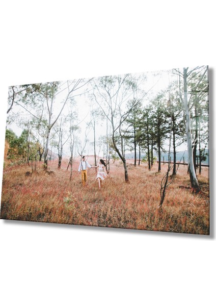 Sevgililer Aşk Cam TABLOMIYREM36X23-MIYREM