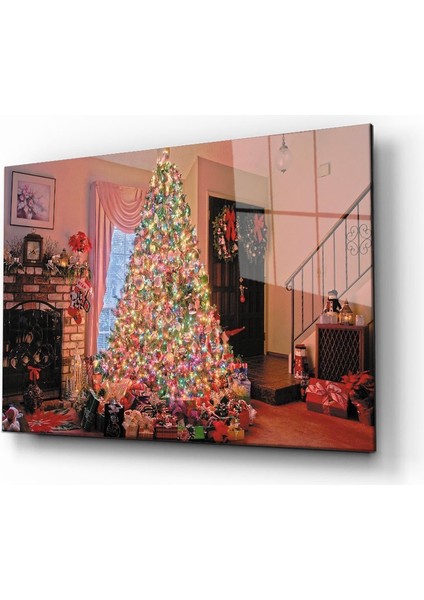 Noel Ağacı Cam TABLOMIYREM36X23-MIYREM