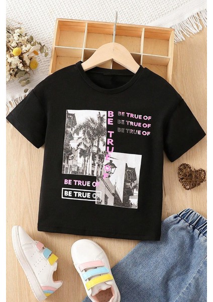 Only Trendwear Çocuk True Of Baskılı Pamuklu Tshirt