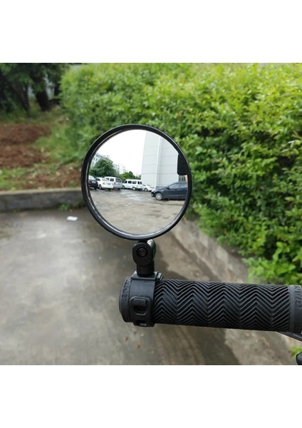 1 Adet-Yuvarlak Stil Evrensel Bisiklet Ayarlanabilir Dikiz Aynası Bisiklet Aksesuarları Mtb Yol Bisikleti Gidon Bisiklet Aynası Için Geniş Açı Döndür (Yurt Dışından)