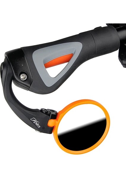 1 Adet Turuncu Tarzı Dikiz Aynası Bisiklet Esnek Bisiklet Aynası Gidon Sonu Arka Göz Güvenliği Dikiz Aynası Bisiklet Bisiklet Aksesuarları (Yurt Dışından) fırsatları