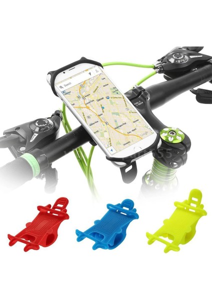 No.4 Tarzı Darbeye Dayanıklı Sarsıntı Önleyici Silikon Bisiklet Telefon Tutucu 4 "-6" Akıllı Telefonlar Için Ayarlanabilir Bisiklet Montaj Braketi (Yurt Dışından) indirimleri