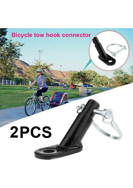 1 Adet Tarzı Bisiklet Römorku Hitch Evrensel Bisiklet Römorku Babypet Hitch Bağlayıcı Konnektör Bisiklet Arka Raf Bisiklet Adaptörü Bisiklet Aksesuarları#2 (Yurt Dışından)
