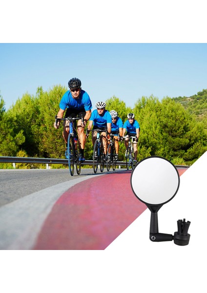 Evrensel Bisiklet Dikiz Aynası Ayarlanabilir Döndür Geniş Açı Bisiklet Dikiz Aynaları Mtb Yol Bisikleti Aksesuarları Için (Yurt Dışından)