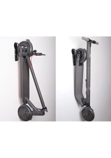Dayanıklı Scooter Duvar Standı Tutucu Elektrikli Scooter Er Raf Kanca Depolama Aracı (Yurt Dışından)
